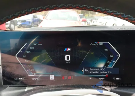 2024 BMW I4 Gran Coupe M50 z USA, uszkodzony, nr VIN WBY33AW08RFT02632